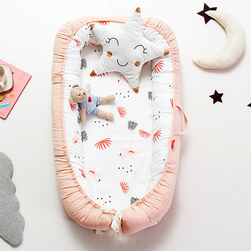 Cotton Bionic Coaxing Sleep Baby Isolation Crib