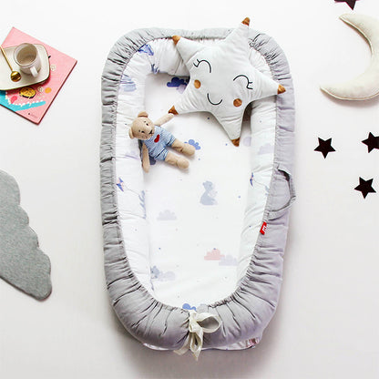 Cotton Bionic Coaxing Sleep Baby Isolation Crib