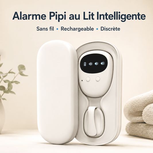 Alarme Pipi au Lit Intelligente – Des nuits sèches et un sommeil retrouvé