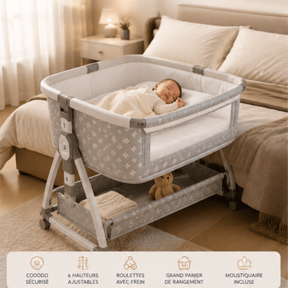Berceau Cododo Évolutif 6 Hauteurs – Paisible Nuit™